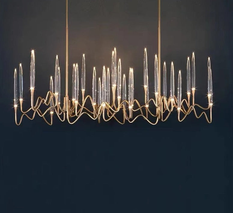 2022 Modern Luxury Light LED Crystal Chandelier Tree Branch Decoration Lamp For Dining Room Bedroom Winfordo IN STOCK