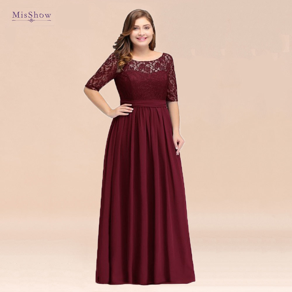 24Hours Ship New Arrivals Long Evening Dresses Chiffon Mother of the Bride Dresses with Formal Party Dress Robe De Soiree