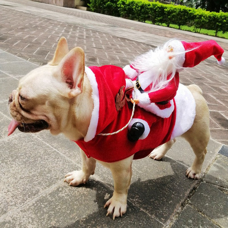 XS-2XL Warm Dog Clothes Dog Christmas Coat For Small Medium Dog