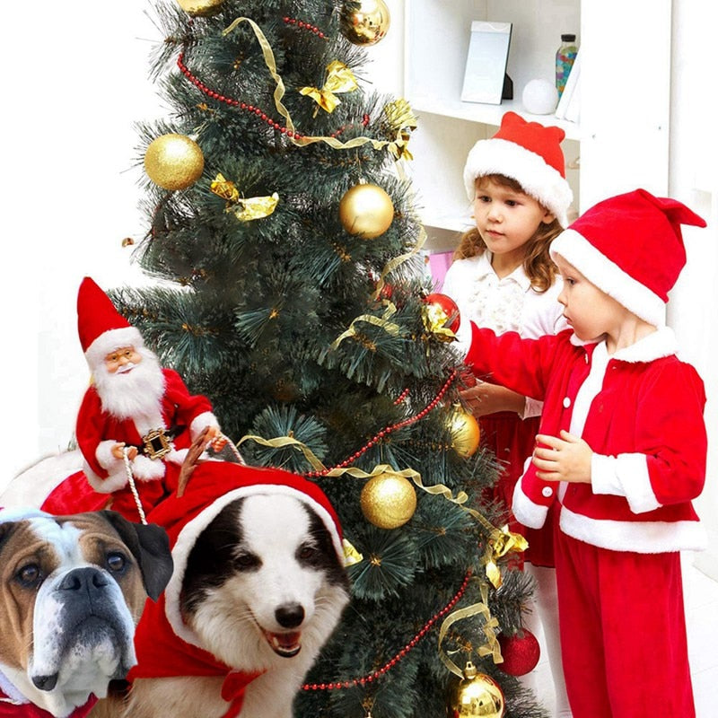 XS-2XL Warm Dog Clothes Dog Christmas Coat For Small Medium Dog