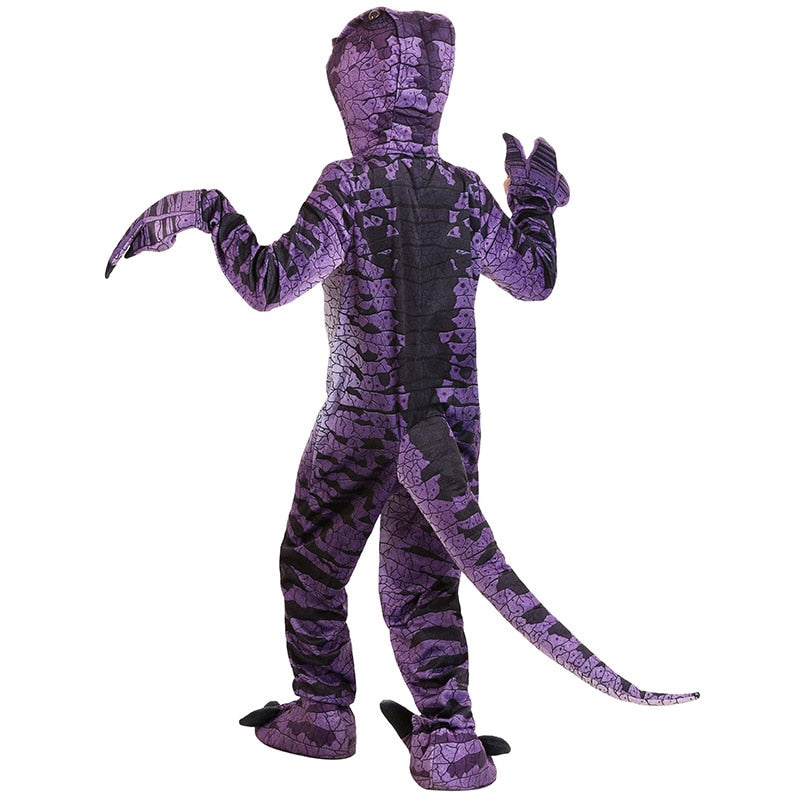 Kids Triceratops Dinosaur Costumes Girls Boys Halloween Cosplay Costumes Child Dino Pretend Game Party Role Play Dress Up Outfit