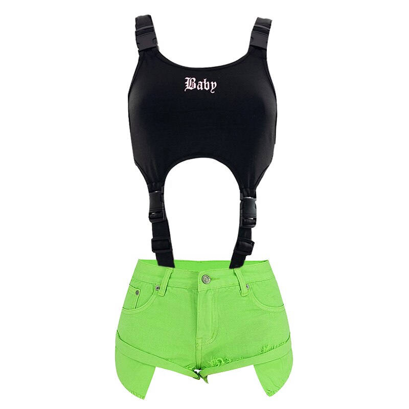 Rave Outfit Nightclub Costume Women Sexy Bodysuit Hot Shorts Gogo Dancer Costume Stage Wear Pole Dancewear Dancer Outfit DL9770