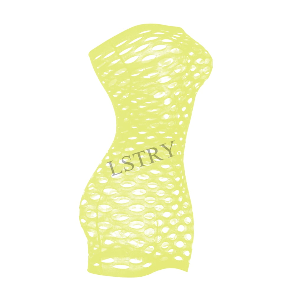 Sexy Women's Sex Underwear Hollow Out Mesh Lstry Sexy Hot Lingerie
