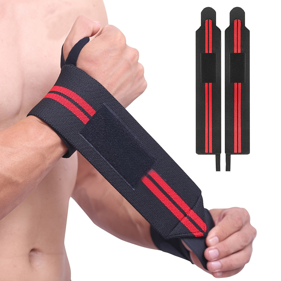 [Wrist Training Strap for Gym] 1 Pair Wrist Strap Wrist Rest Weightlifting Gym Training Professional Wrist