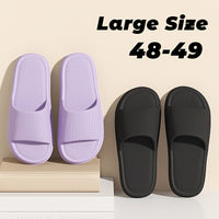 Comfortable EVA Soft Soled Slippers, Non-slip Couple Indoor Home Shower Sandals for Men and Women, Easy to Clean Flip Flops