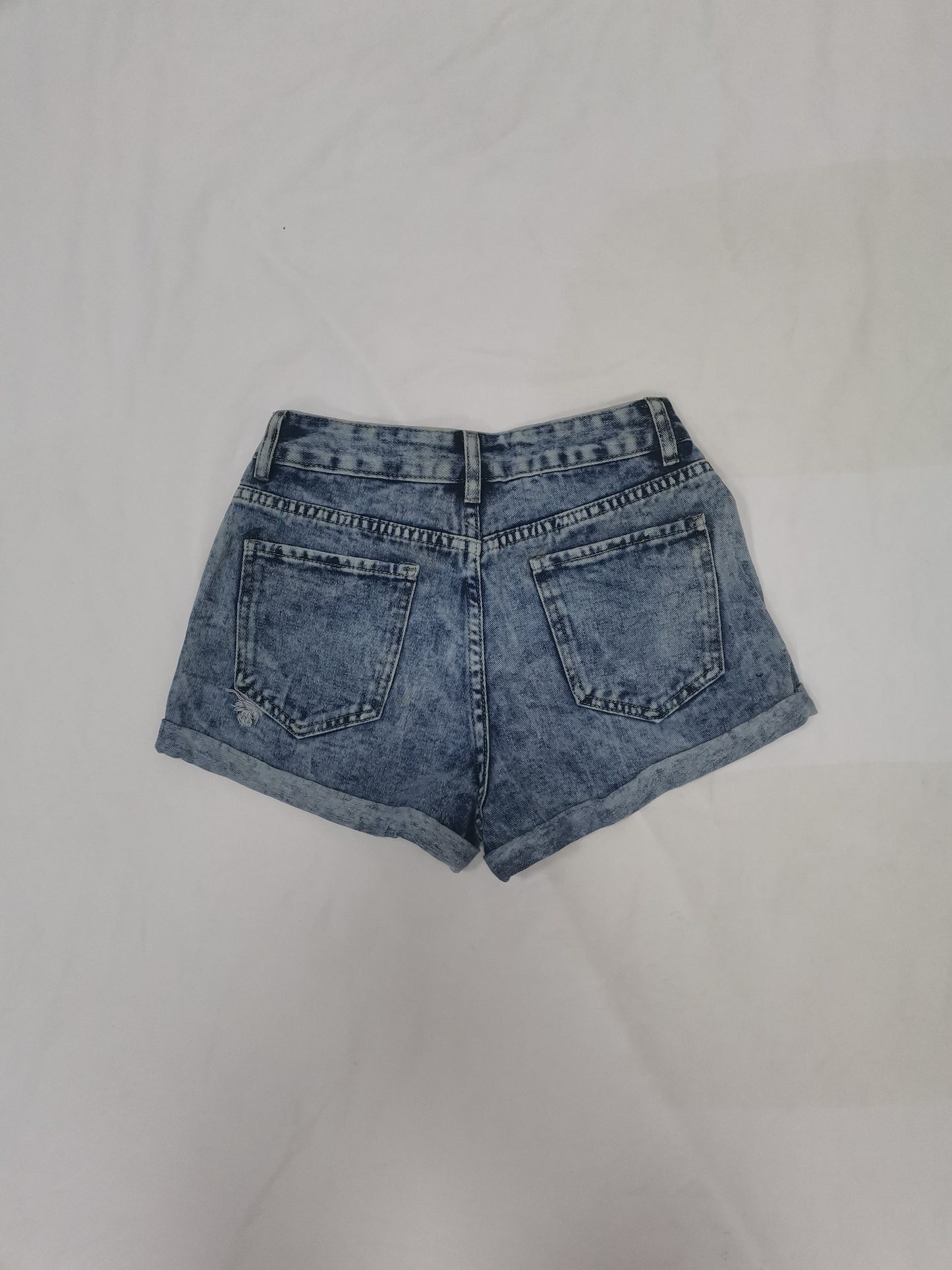 [Women's Fashion Denim Shorts] Fashion Hole Women's Denim Shorts