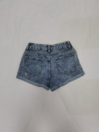 [Women's Fashion Denim Shorts] Fashion Hole Women's Denim Shorts