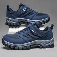 [Comfortable Casual Shoes] Breathable Men's Casual Shoes - Soft Sole, Elastic Shoelaces, Non Slip, Comfortable, Durable Walking Shoes