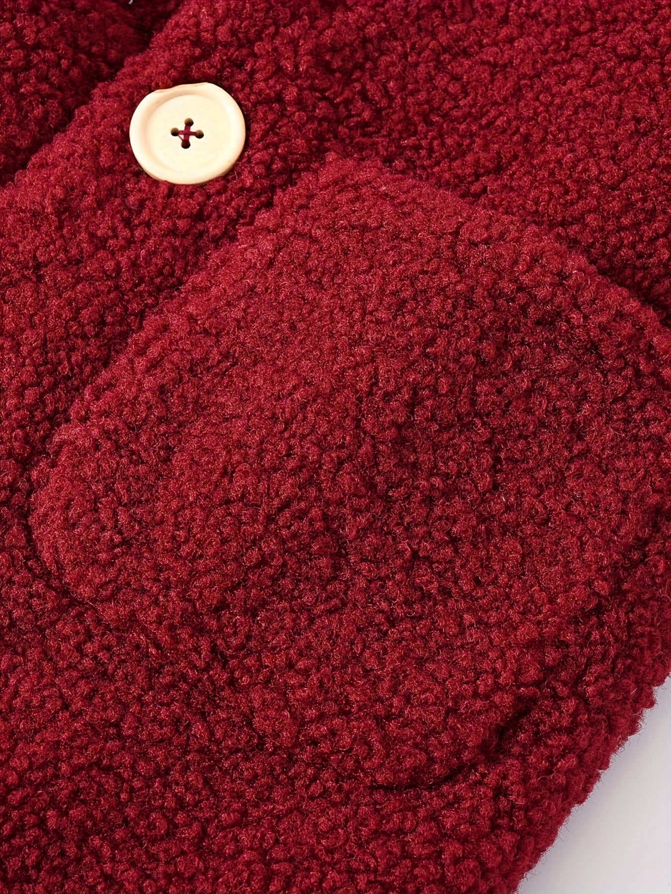 JOMAKE Girls' Winter Coat - Pastel Pink & Ombre Jacket with Button Front Closure, Soft Fleece-Lined Lapel Collar, Non-Stretchy Fabric for Everyday & Formal Events, Long Sleeve Casual Outerwear for School, Travel - Cute Korean