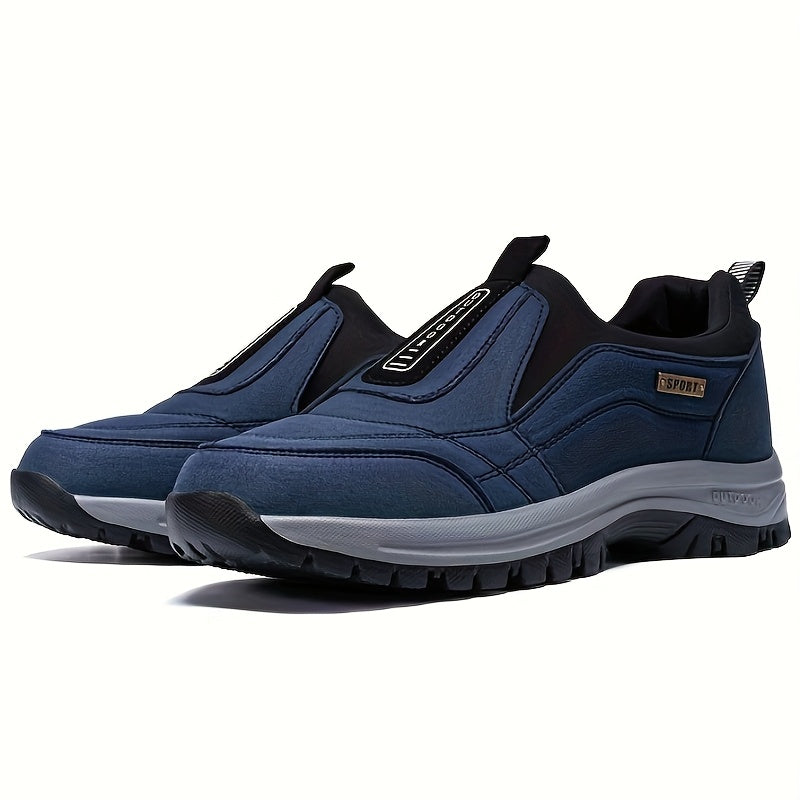 [Comfortable Men's Shoes] Breathable And Comfortable Spring And Summer Men's Casual Shoes | One Foot On Black/blue New Products Selling Well