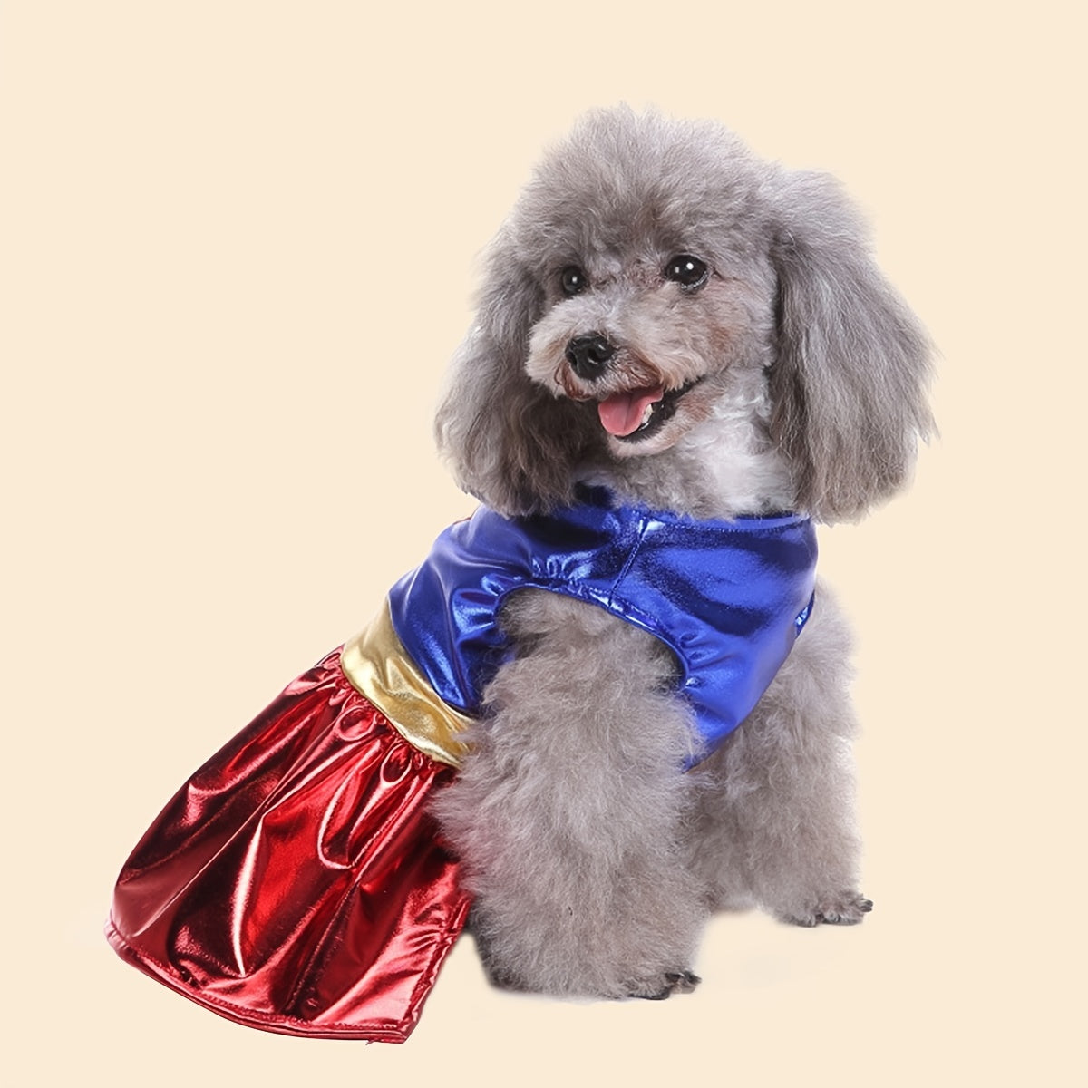 Sparkle In Style: Superhero Cosplay Pet Apparel -  For Toy Dogs, Small Dogs & Cats - Dress Up Costume - For Halloween, Parties & Photoshoots - Perfect Gift for Pet Lovers