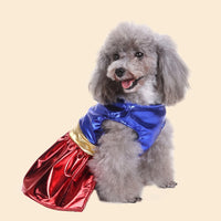 Sparkle In Style: Superhero Cosplay Pet Apparel -  For Toy Dogs, Small Dogs & Cats - Dress Up Costume - For Halloween, Parties & Photoshoots - Perfect Gift for Pet Lovers