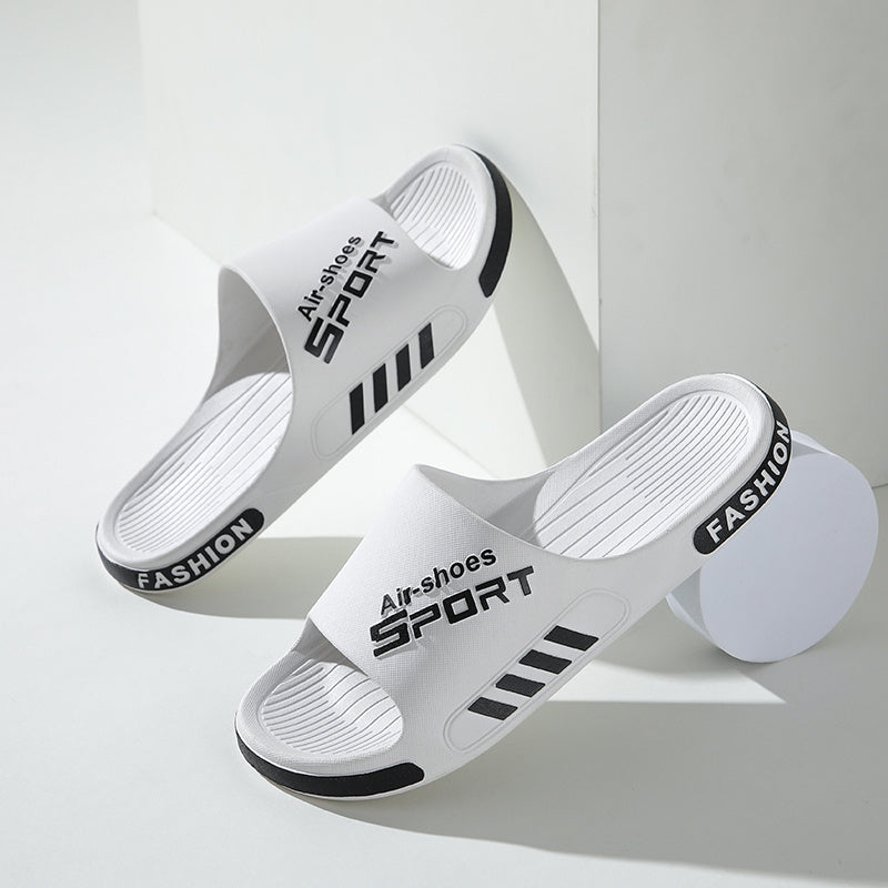 Men'S Casual Summer PVC Slippers - Non-Slip, Wear-Resistant Sole, Comfortable Slip-On Sandals for Outdoor & Indoor Use, Outdoor Footwear | Casual Slipon Shoes | PVC Upper Sandalssuitable for Men & Women