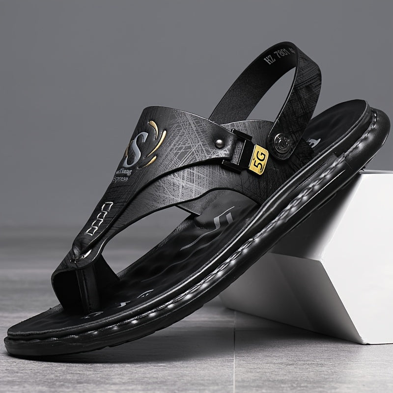 Men's Bunion Corrector Flip Flops, Quick-Drying Comfy Thong Sandals For Indoor Outdoor, Summer