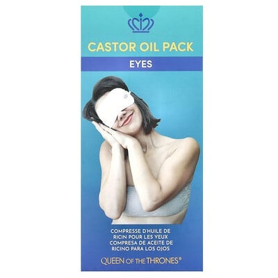 Queen of the Thrones, Castor Oil Pack, Eyes, 1 Count