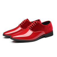 Exquisite Handcrafted Men's Dress Shoes - Luxurious Slip-On Design, Square Toe, Durable Rubber Sole for All Seasons, Comfortable Walking Experience - For Men - Suitable for Formal Occasions, Business & Parties - Perfect Gift