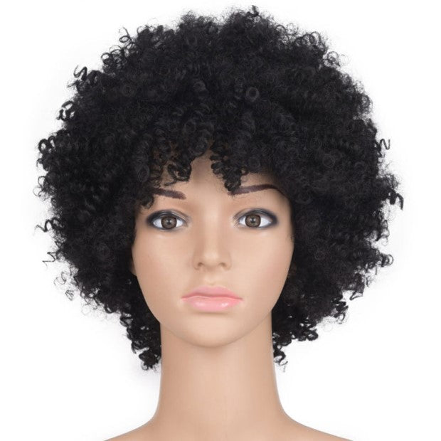 Wig Female African Wig Headgear Explosion Head