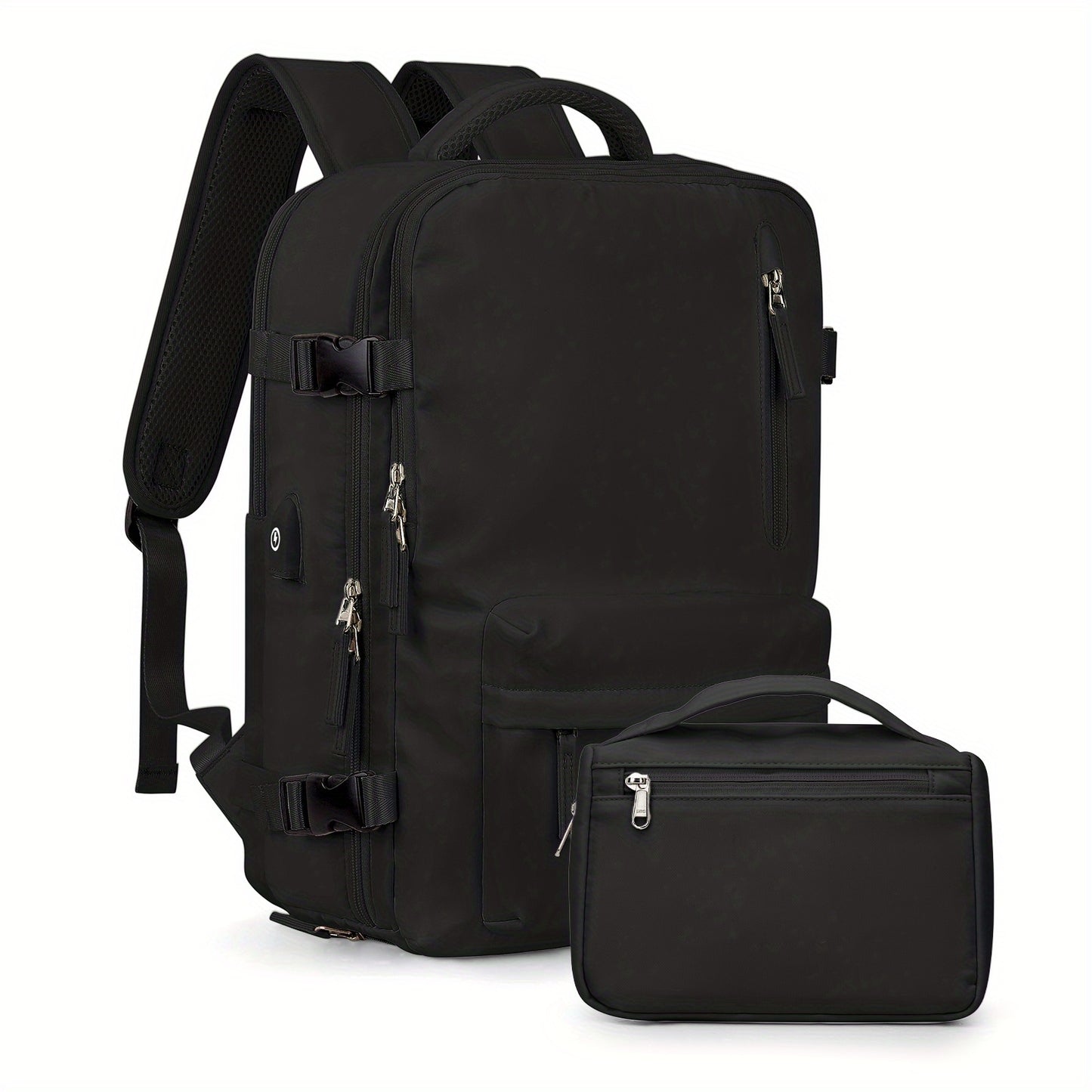 Large Capacity Multifunctional Leisure Backpack for Travel, with Dry Wet Separation Layer and Independent Shoe Compartment, and Anti-Theft Zipper Pocket, Lightweight and Portable, Suitable for Trave
