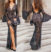 Sexy Lace dress evening dress