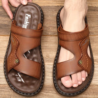 Lightweight Quick-Drying Men's Non-Slip Sandals, Comfy Beach Shoes for Summer