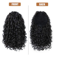 Wig Ponytail Wig Female African Small Curls