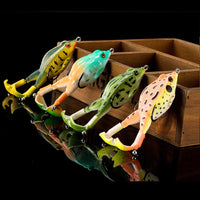 1pc ANFS Frog Leg Lure Fishing Reel - Soft Artificial Fish Bait with Multi-Color Options (Green, Brown, Black, Orange) for Bass & Panfish, Durable Plastic Design for Year-Round Fishing, Fishing Lure, Bass Fishing Lure, Realis