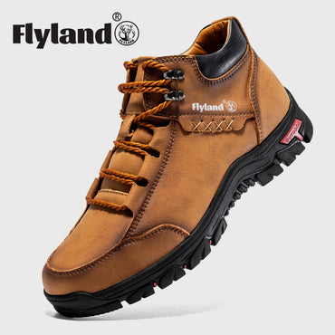 Ultra-Comfortable Chukka Boots for Men - Breathable, Non-Slip, and Water-Resistant Shoes with Classic Style for Walking, Hiking, Trekking, and Mountaineering - Durable and Lightweight Casual Footwear for Outdoor Enthusiasts
