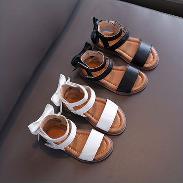 Adorable Bowknot Sandals - Breathable, Lightweight, Comfortable, Anti-Slip Sandals for Baby Girls - Perfect for Indoor & Outdoor Summer Fun, Stylish, Open-Toe Design for Little Princesses!