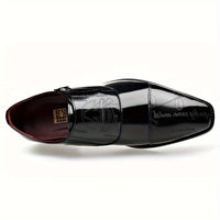 Fashionable Large Size Men'S Casual Shoes with Buckle Design, Beautiful And Elegant, Unique Pattern, Can Be Worn in All Seasons