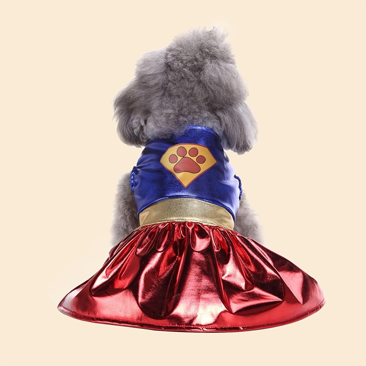 Sparkle In Style: Superhero Cosplay Pet Apparel -  For Toy Dogs, Small Dogs & Cats - Dress Up Costume - For Halloween, Parties & Photoshoots - Perfect Gift for Pet Lovers