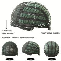 Long Wavy Dark Green Wig For Women Daily Use Natural Synthetic Miidle Part Wigs Layered Heat Resistant Music Festival
