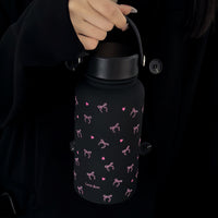 22oz 650ml Insulated Stainless Steel Water Bottle - Sports Water Bottles with Silicone Coating, Double-Wall Thermal Insulation, Leak-Proof Design, Carrying Handle, and Thermal Coffee Cup Function - Ideal for Outdoor Enthusias