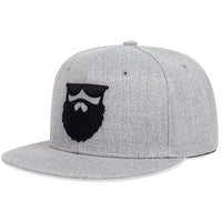 Men's Casual Beard Embroidered Baseball Cap, Ideal Choice For Gifts