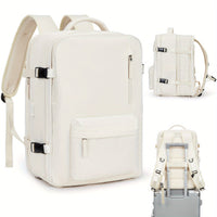 Large Capacity Multifunctional Leisure Backpack for Travel, with Dry Wet Separation Layer and Independent Shoe Compartment, and Anti-Theft Zipper Pocket, Lightweight and Portable, Suitable for Trave