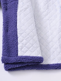 JOMAKE Girls' Winter Coat - Pastel Pink & Ombre Jacket with Button Front Closure, Soft Fleece-Lined Lapel Collar, Non-Stretchy Fabric for Everyday & Formal Events, Long Sleeve Casual Outerwear for School, Travel - Cute Korean