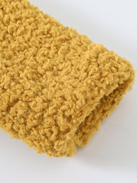 JOMAKE Girls' Winter Coat - Pastel Pink & Ombre Jacket with Button Front Closure, Soft Fleece-Lined Lapel Collar, Non-Stretchy Fabric for Everyday & Formal Events, Long Sleeve Casual Outerwear for School, Travel - Cute Korean