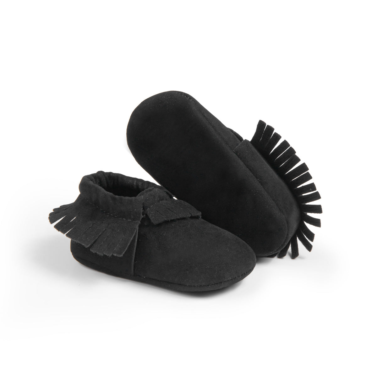 Adorable Tassel Moccasin Shoes for Baby Girls - Soft Sole, Lightweight