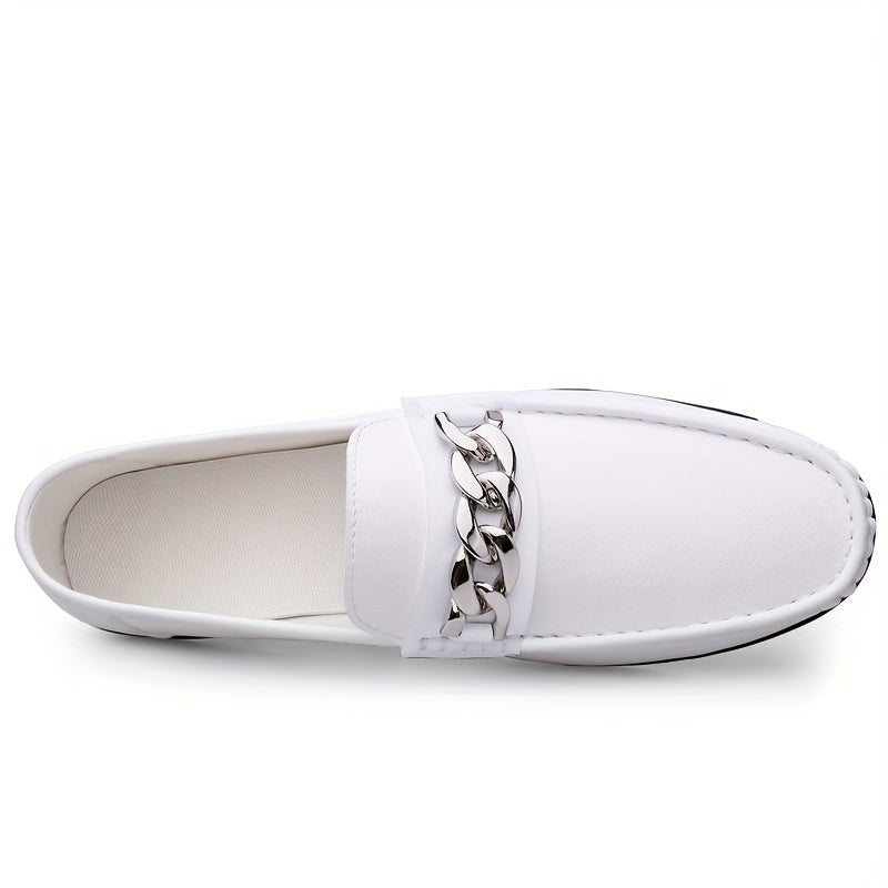 Men's Moc Toe Loafer Shoes, Driving Shoes, Comfy Non-slip Slip On Shoes, Men's Footwear, Spring And Summer