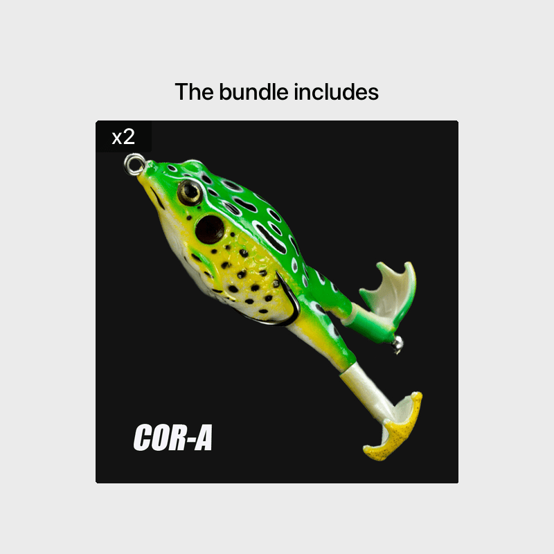 1pc ANFS Frog Leg Lure Fishing Reel - Soft Artificial Fish Bait with Multi-Color Options (Green, Brown, Black, Orange) for Bass & Panfish, Durable Plastic Design for Year-Round Fishing, Fishing Lure, Bass Fishing Lure, Realis