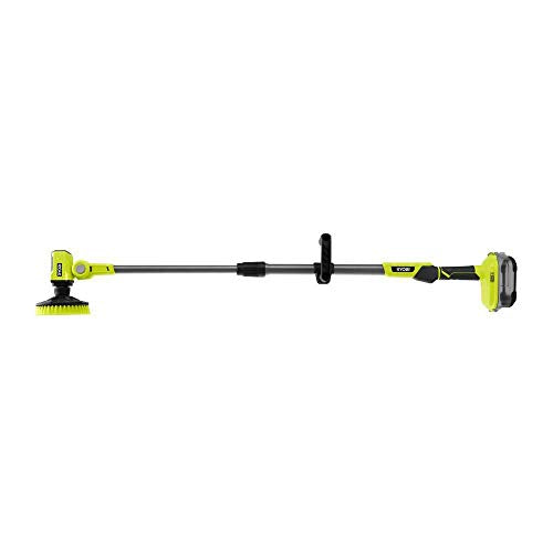 RYOBI 18-Volt ONE+ Cordless Telescoping Power Scrubber P4500 (Tool Only)