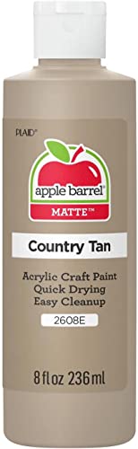 Apple Barrel Acrylic Paint in Assorted Colors (8 oz), K2608 Country Tan
