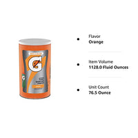 Gatorade Thirst Quencher Powder, Orange, 76.5 oz