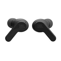 JBL Vibe Beam - True Wireless JBL Deep Bass Sound Earbuds, Bluetooth 5.2, Water & Dust Resistant, Hands-free call with VoiceAware, Up to 32 hours of battery life (Black)