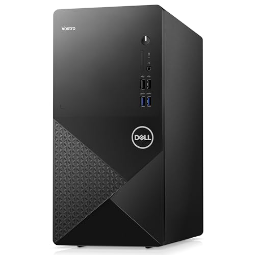 Dell Vostro 3910 Full Size Tower Business Desktop Computer, 12th Gen Intel Core i3-12100 (Beat i5-10600), 32GB DDR4 RAM, 1TB PCIe SSD, WiFi 6, Bluetooth, Keyboard and Mouse, Windows 11 Pro