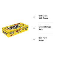 M&M'S Peanut Chocolate Candy Sharing Size Pouch 3.27 Ounce (Pack of 24)