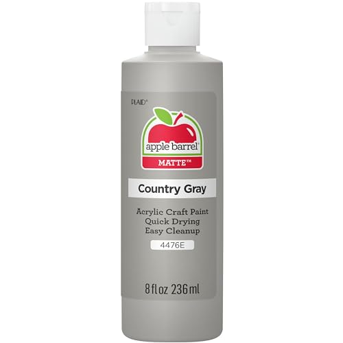 Apple Barrel Acrylic Paint in Assorted Colors (8 oz), 4476E Country Gray