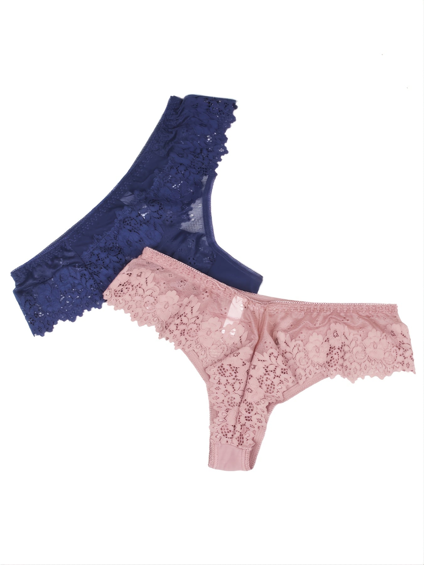 Sexy Brazilian Style Tanga Underwear Women Lace With Mesh Bikini Hipster Panty Breathable Transparent Low Waist Lingerie 5PCS/LOT