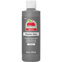 Apple Barrel Acrylic Paint in Assorted Colors (8 oz), K2620 Pewter Grey