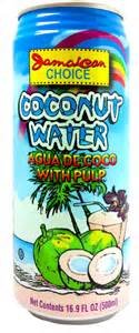 Coconut Water with Pulp by Jamaican Choice(6-Pack) 16.9 fl.oz