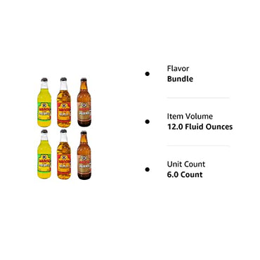 Genuine Jamaican Soft Drinks 6 Packs (Bundle)